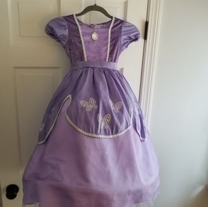 Sofia the First Princess dress S(4)